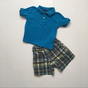 1989 PlaceToddler  SZ 18-24 Polo Shirt and Short